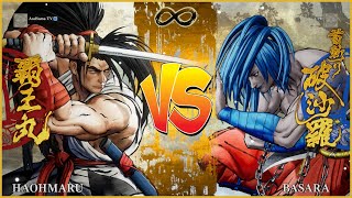 Samurai Shodown - Haohmaru vs Basara Gameplay