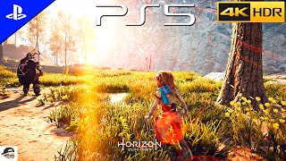 (PS5) HORIZON ZERO DAWN | Ultra High Realistic Graphics - 4K 60FPS