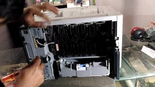 How to open hp Laserjet p3015 printer in hindi