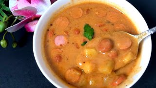 Картофельный гуляш с сосисками I Potato goulash with sausages