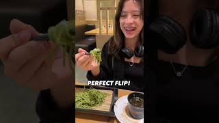 Soba hack. Twisting around chopsticks.. funny moment in the end! #soba #japanesefood #funnyvideo