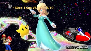 Mario Kart Wii 150cc Cup Team vs Race (Rosalina GamePlay)