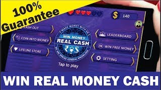 Win Money Real Cash : Play KBC Earn Paytm Cash : 100% Guarantee