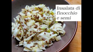 Insalata di finocchio e semi