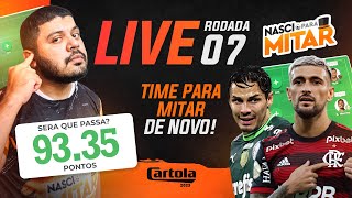 DICAS RODADA 7 - CARTOLA FC 2023 - LIVE RODADA 7