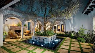 18 Captivating Courtyard Design Ideas, Patio Design Ideas