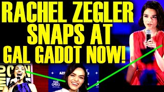 RACHEL ZEGLER IMPLODES AFTER SNOW WHITE DRAMA WITH GAL GADOT HITS ROCK BOTTOM! WOKE DISNEY IN PANIC