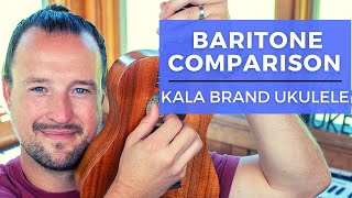 Kala Baritone Ukulele Demos | Which one sounds the best to you?