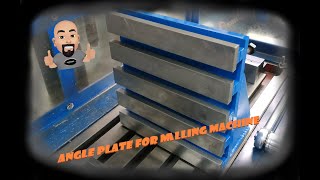 Angle plate for milling machine