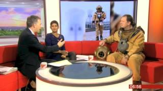 Lloyd Scott on BBC Breakfast 06/10/2013 (06:55 slot)