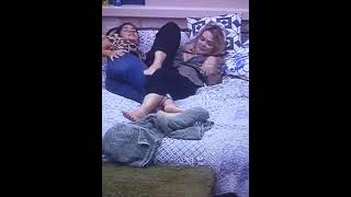 Gizelly e Marcela de chamego na cama/ #BBB20