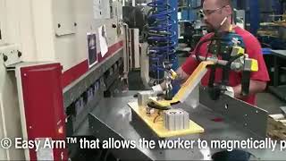 Industrial Magnetics, Inc. Custom Magnetic Ergonomic Press Brake Solution