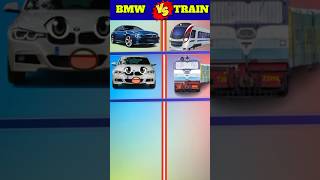 🚗BMW 🆚 Train🚉❓ || बी एम डब्ल्यू v/s ट्राइन 🤜🤛|| Kon Jitega ❓🤔😈 #shorts #viral #shortvideo