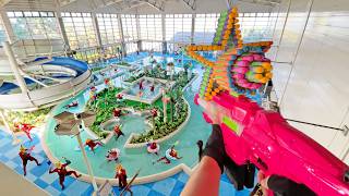 Nerf War | Water Park & Spa Battle 30 (Nerf First Person Shooter)