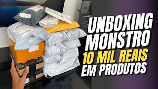 UNBOXING MONSTRO! 10 MIL REAIS em PRODUTOS do Aliexpress