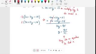 Chapter 8.3 - Solving Systems of Equations by Elimination