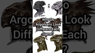 Why Do Argonians Look Different Each Game? #argonian #Lore #tes #eso #Skyrim #Oblivion #Bethesda