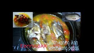 Resep simple masak kuah kuning ikan tembakang