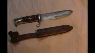 Nazi Hitler Youth Knife WW2 German Third Reich HJ Dagger NSDAP