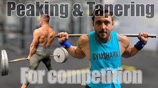 Peaking & Tapering for POWERLIFTING