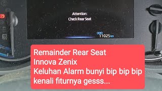 Alarm Innova Zenix Error? cek fitur ini gess