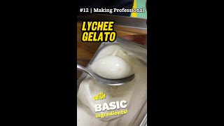 12 Lychee Gelato