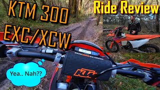 2024 KTM 300 EXC - XCW Ride Review: How Does It Compare?