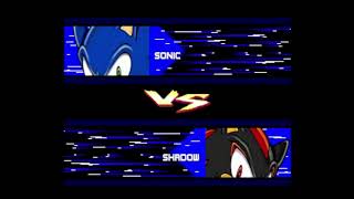 (M.U.G.E.N Battle) JUS Sonic vs. JUS Shadow