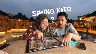 Rumah Makan Kampung Kecil Titisan dari Saung Kito Ada Kolam Ramah Anak