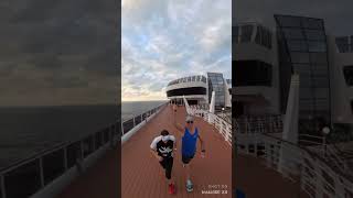 MSC Preziosa Running #MSC Cruises #running #runningmotivation #ship #MSC Preziosa