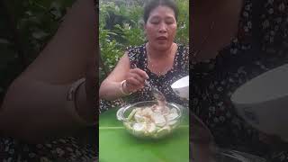 ăn xoài lắc muối ớt #food #mukbang #vietfood #vietnamesefood