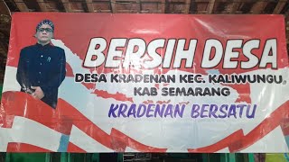 LIVE BERSIH DESA KRADENAN ,DESA KRADENAN KEC KALIWUNGU KAB SEMARANG