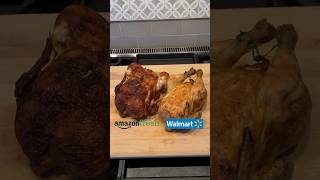 Walmart Rotisserie Chicken vs. Amazon Fresh Rotisserie Chicken