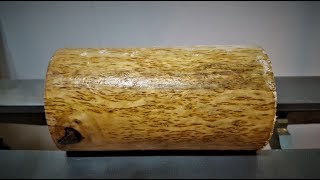 Woodturning - Curly Masur Birch Jewerly box!