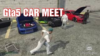 Gta5 car meet.