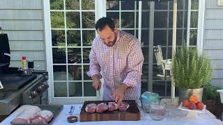 White Balsamic & Peach Glazed Pork Chops with Chef Matt Abdoo