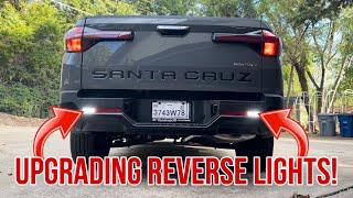 Hyundai Santa Cruz Reverse Light Upgrade! (912/T15 LEDs)