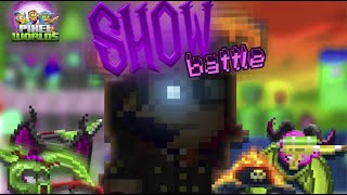 Show Battle With 10 Billion Bytecoins! w/Richest Players | Pixel Worlds