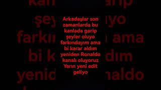 yenden Ronaldo kanalı oluyoruz #keşfet