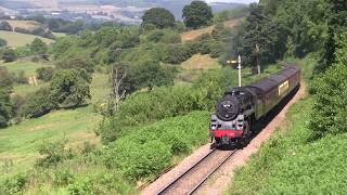 BR Standard Class 4MT No.76079  southbound at Green End [NYMR 2018]