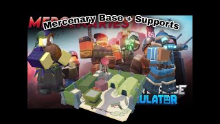 TDS: Solo Fallen Mode, Mercenary Base+ Supports!!!