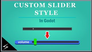 How to Set Custom Style in Sliders in Godot | Dicode