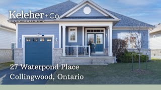 SOLD - 27 Waterpond Place, Collingwood, On