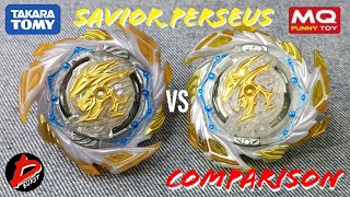 Savior Perseus Comparison | Takara Tomy vs MQ Brand | Beyblade Burst DB Comparison