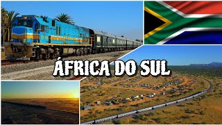 Viagem pela África do Sul de Comboio