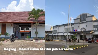 ngetrip naik commuterline Garut part 1