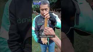 Driver ojol ini dapat diduga emas dari customer karena customer gak punya cash