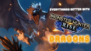 Everything is better with DRAGONS - Live VOD Ayka plays MHR!