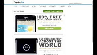 How to get free cell phone or internet service