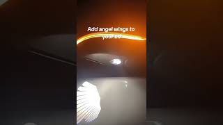 Angel wings #electriccar #electricvehicle #ev #caraccessories #emobility